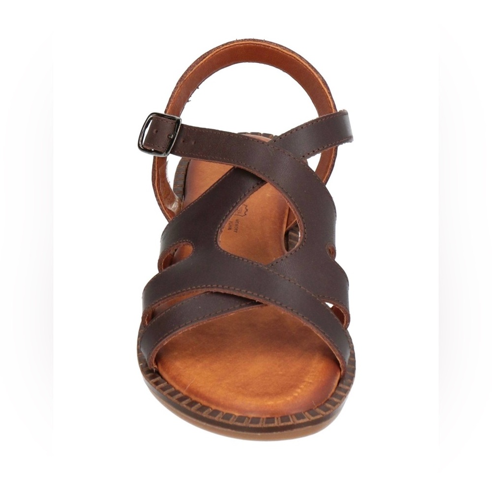 COPY - Igi&Co Women’s Leather Sandals Size 7.5 Dark Brown NWT - Picture 2 of 7